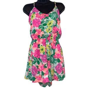 Dainty Hooligan Floral Spaghetti Strap Romper